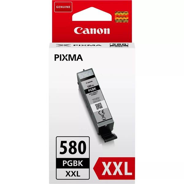 Inkoustová náplň Canon PGI-580XXL PGBK, 600 stran černá

