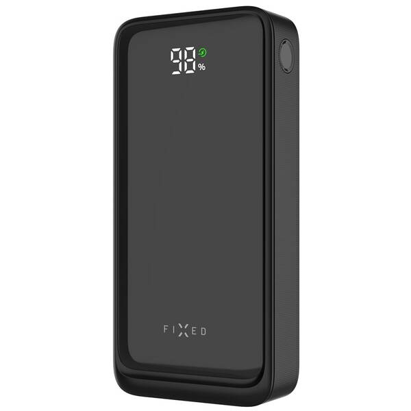 Powerbanka FIXED Zen2 20 s LCD displejem, PD 20W, 20000 mAh černá

