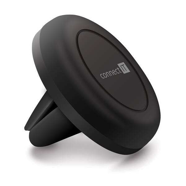 Držák na mobil Connect IT InCarz 4StrongFix, magnetický do mřížky černý

