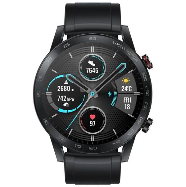 Chytré hodinky HONOR Watch Magic 2 46 mm - Minos Black 

