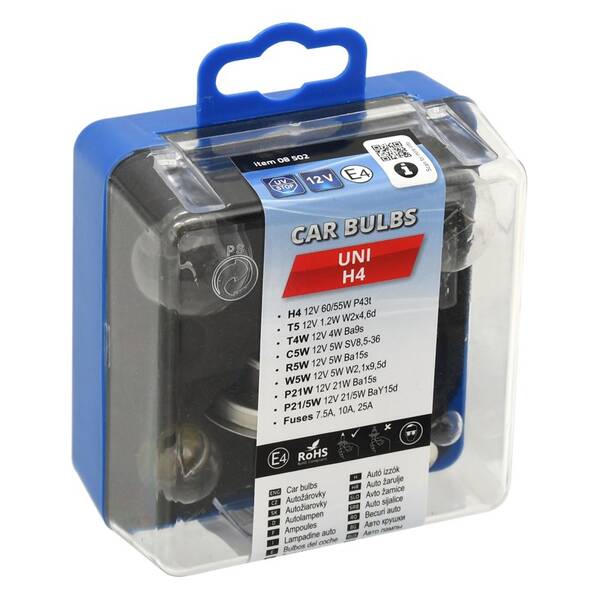 Autožárovka Compass 08502 servisní box H4 

