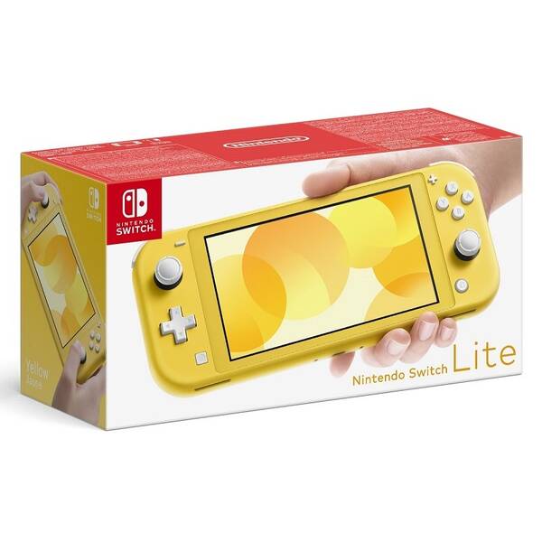 Herní konzole Nintendo Lite žlutá

