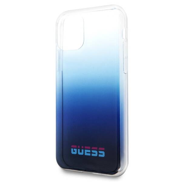 Kryt na mobil Guess California na Apple iPhone 11 modrý

