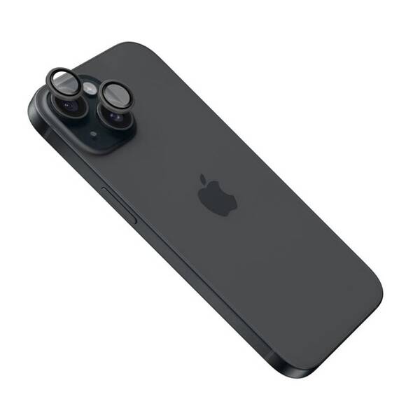 Tvrzené sklo FIXED Camera Glass pro Apple iPhone 16/16 Plus černé

