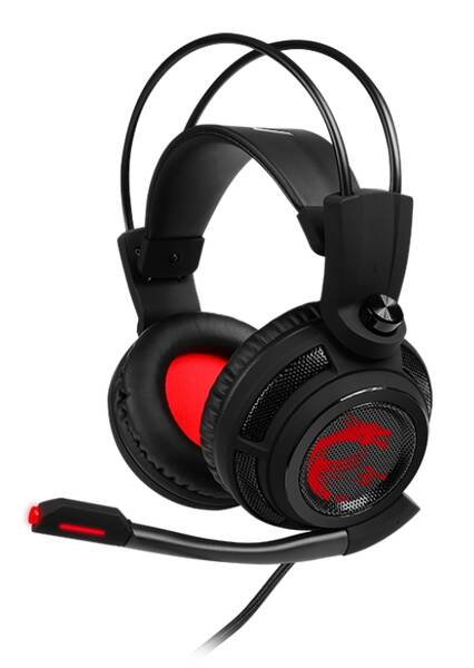 Headset MSI DS502 Gaming černý

