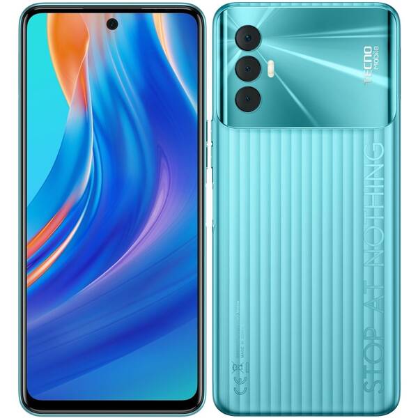 Mobilní telefon Tecno Spark 8 Pro 4GB/128GB - Turqoise Cyan 

