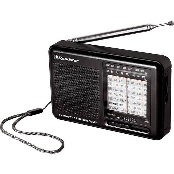 Radiopřijímač Roadstar TRA-2989 černý


