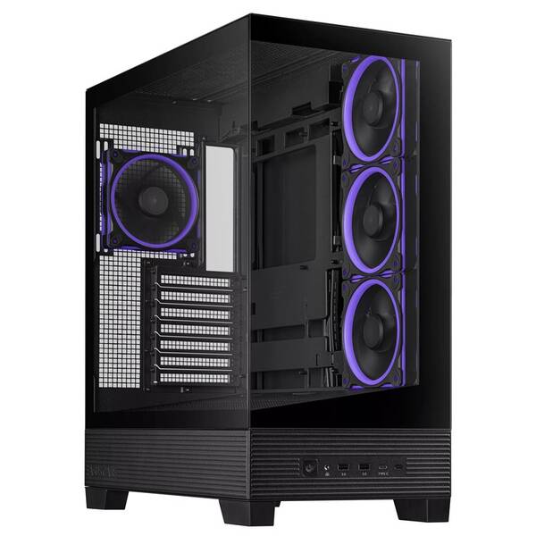 Case Asus A31 PLUS TG ARGB černá

