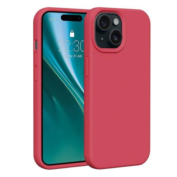 Kryt na mobil CPA Etteri na Apple iPhone 15 červený

