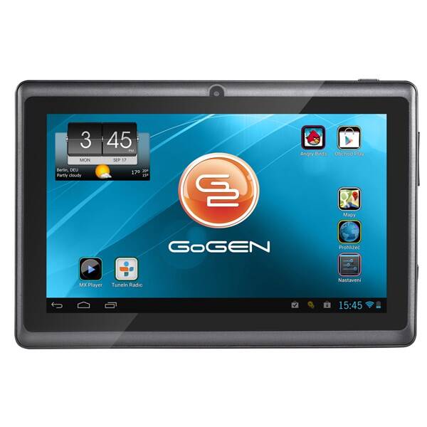 Dotykový tablet GoGEN TA 7500 DUAL černý

