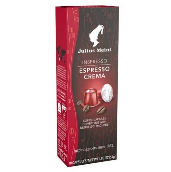 Kapsle pro espressa Julius Meinl Inspresso Espresso Crema, 10x 5,4 g 

