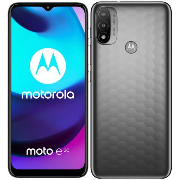 Mobilní telefon Motorola Moto E20 2 GB / 32 GB -  Graphite 

