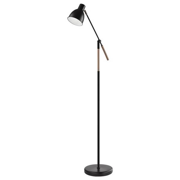 Stojací lampa EMOS EDWARD černá

