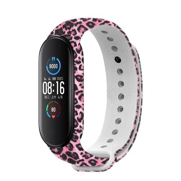 Řemínek RhinoTech na Xiaomi Mi Band 5 - motiv gepard 

