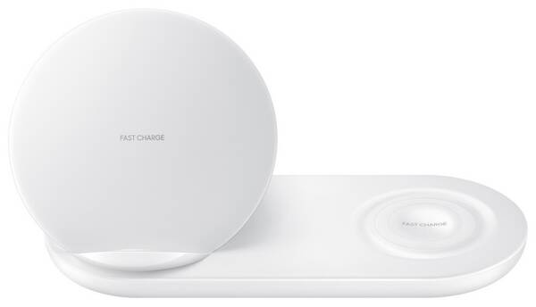 Bezdrátová nabíječka Samsung duální (EP-N6100) bílá

