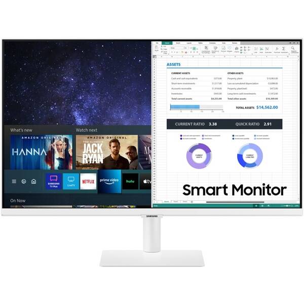 Monitor Samsung Smart Monitor M5 bílý

