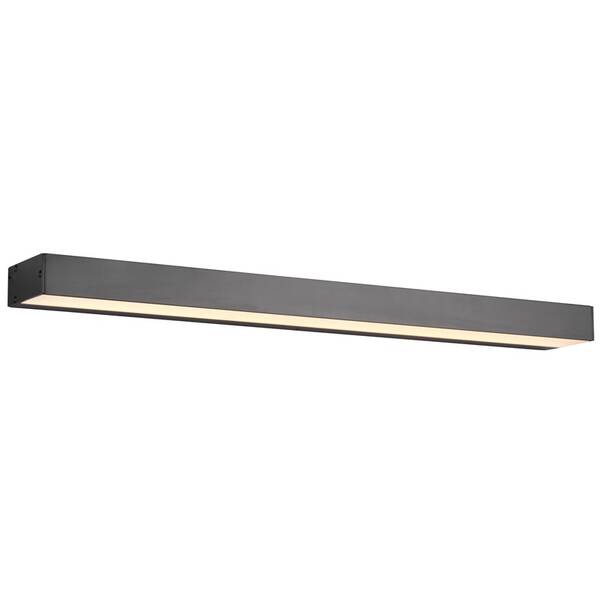 Podlinkové svítidlo TRIO Rocco, 60 cm černé

