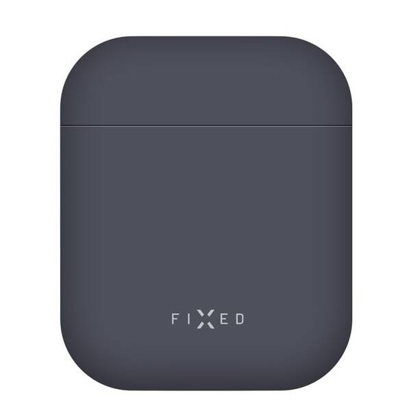 Pouzdro FIXED Silky pro Apple AirPods 1 a 2 modré

