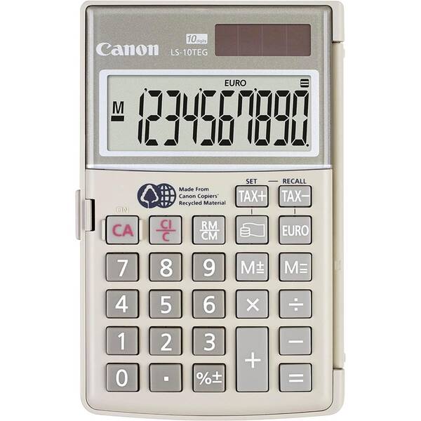 Kalkulačka Canon LS-10TEG DBL EMEA šedá

