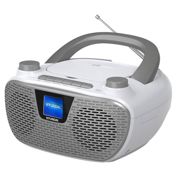 Radiopřijímač s CD Hyundai TRC 544 AU3WT bílý/titanový

