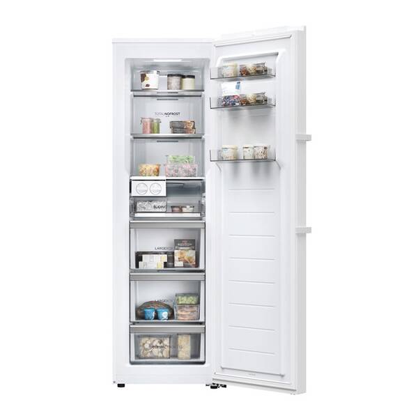 Mraznička Haier H4F306WDH1 bílá barva
