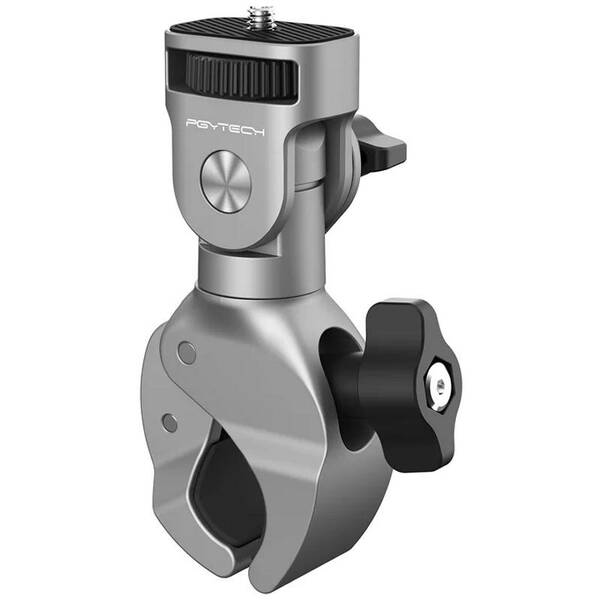 Držák PGYTECH Super Clamp Mount černý/stříbrný

