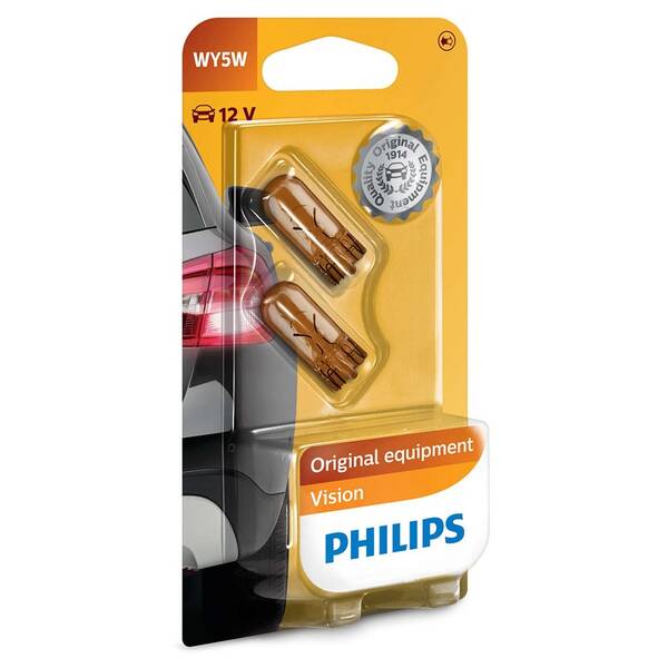 Autožárovka Philips Vision WY5W (2 ks) 

