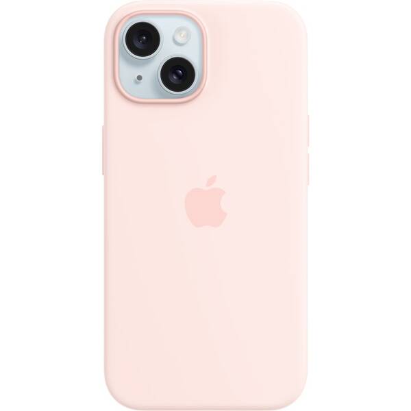 Kryt na mobil Apple s MagSafe pro iPhone 15 - světle růžový 

