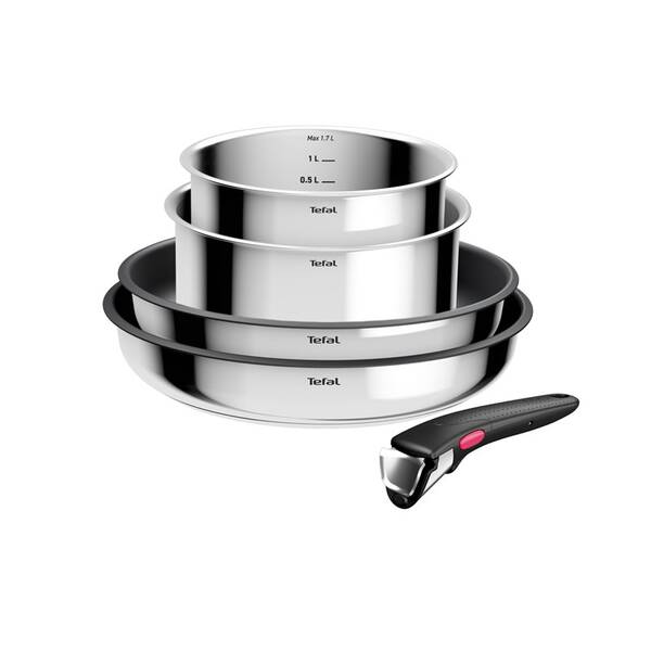Sada nádobí Tefal L881S504, 5 ks nerez

