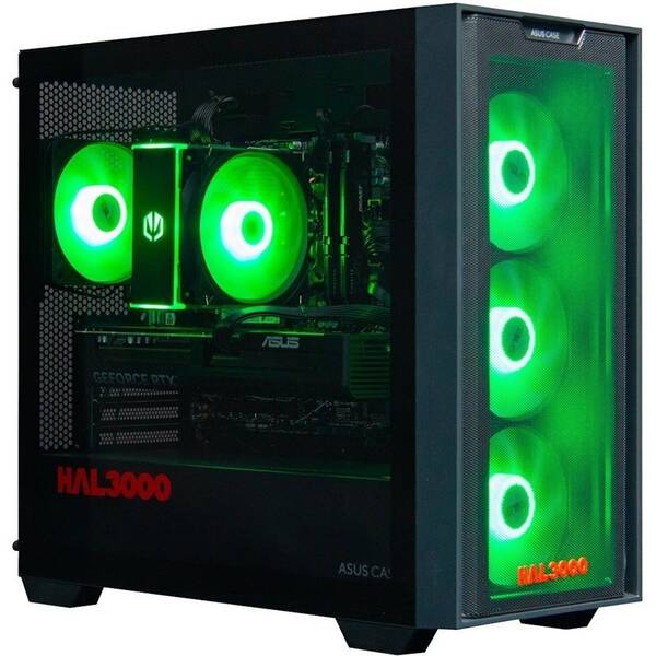 Herní počítač HAL3000 Alfa Gamer Pro černá barva
