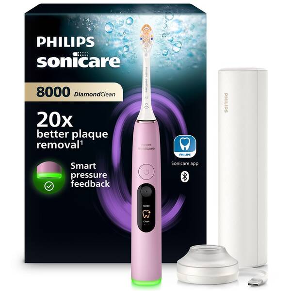 Zubní kartáček Philips HX8311/15 růžový

