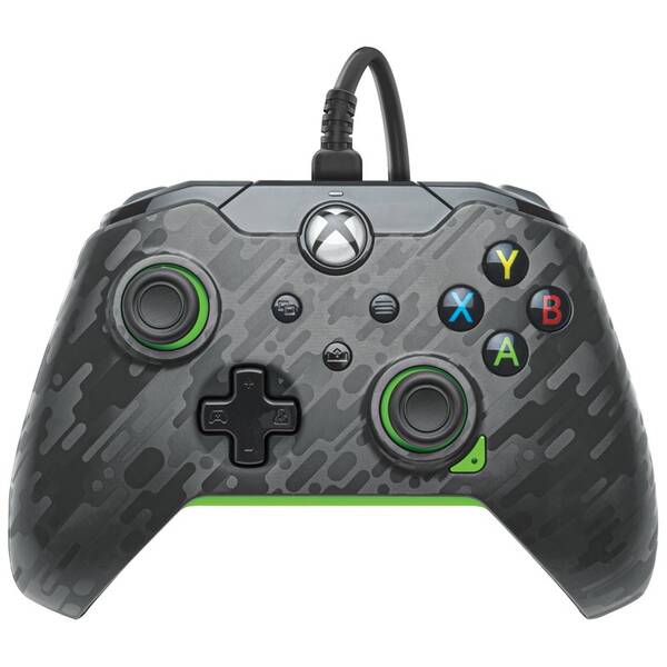 Gamepad PDP Wired Controller pro Xbox One/Series - Neon Carbon 
