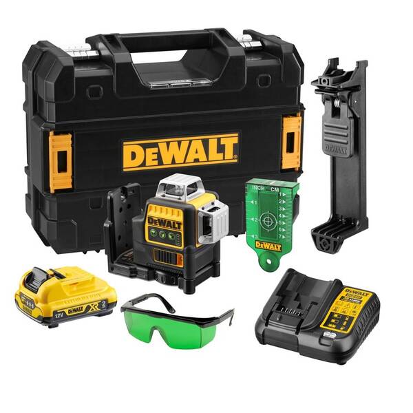 Křížový laser Dewalt DCE089D1G (s baterií) 

