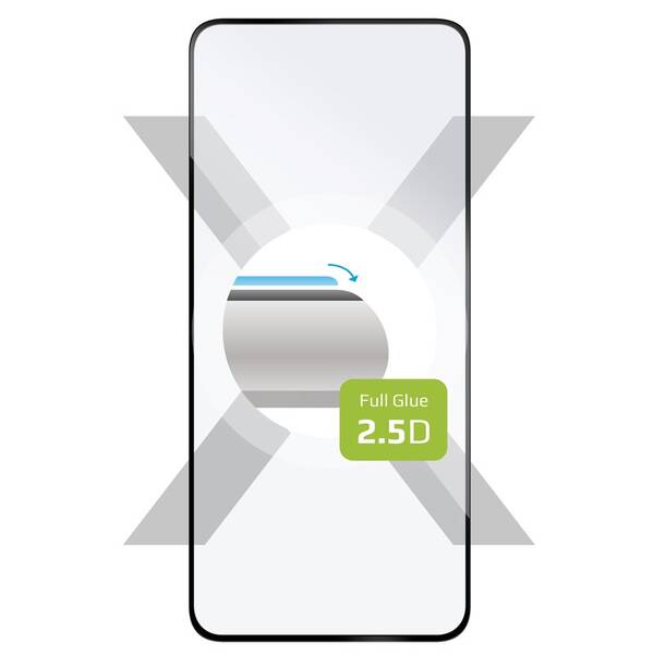 Tvrzené sklo FIXED Full-Cover na POCO X6 Pro 5G černá barva

