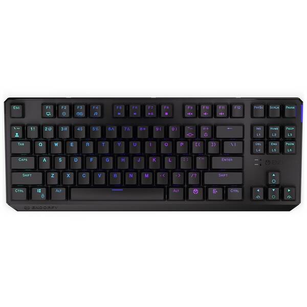 Klávesnice ENDORFY Thock TKL Wireless Red switche, CZ/SK layout, ARGB černá


