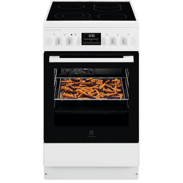 Sklokeramický sporák Electrolux LKR564277W bílý

