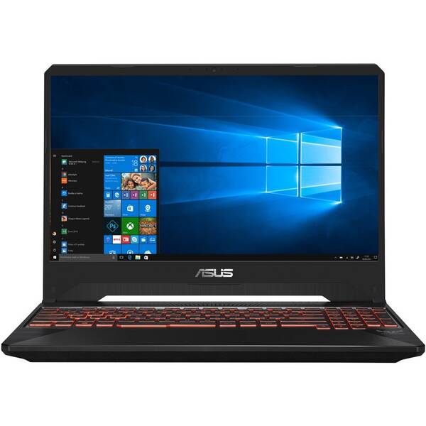 Notebook Asus TUF Gaming FX505DY-BQ110T černá barva

