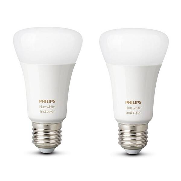 Chytrá žárovka Philips Bluetooth 9W, E27, White and Color Ambiance (2ks) 

