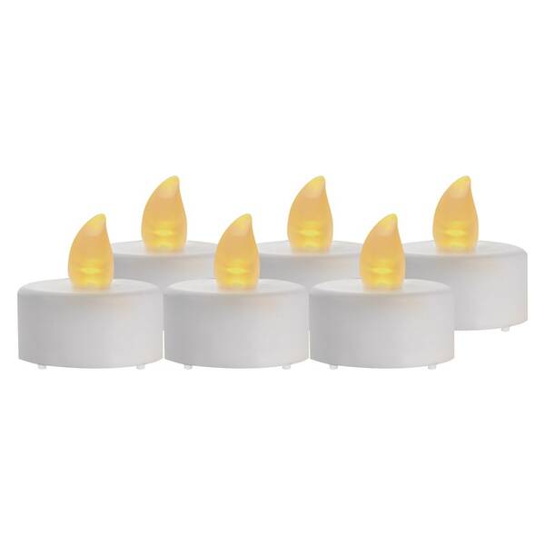 LED dekorace EMOS čajová svíčka bílá, CR2032, vnitřní, vintage, 6 ks 

