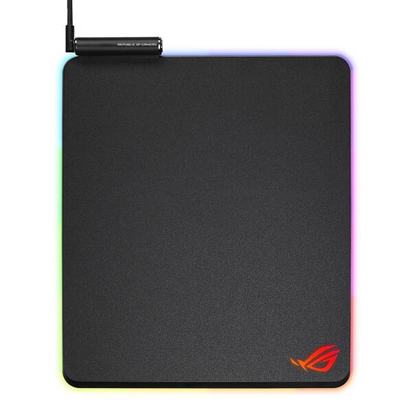 Podložka pod myš Asus ROG BALTEUS 37 x 32 cm černá

