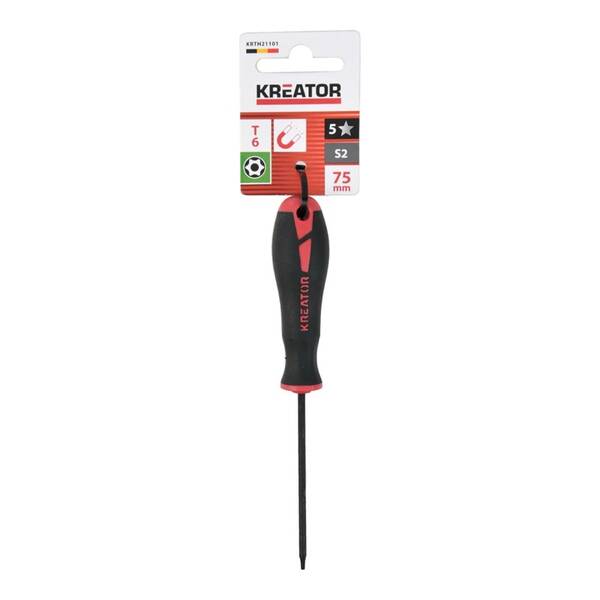 Šroubovák Kreator KRTH21101 TORX T6x75 

