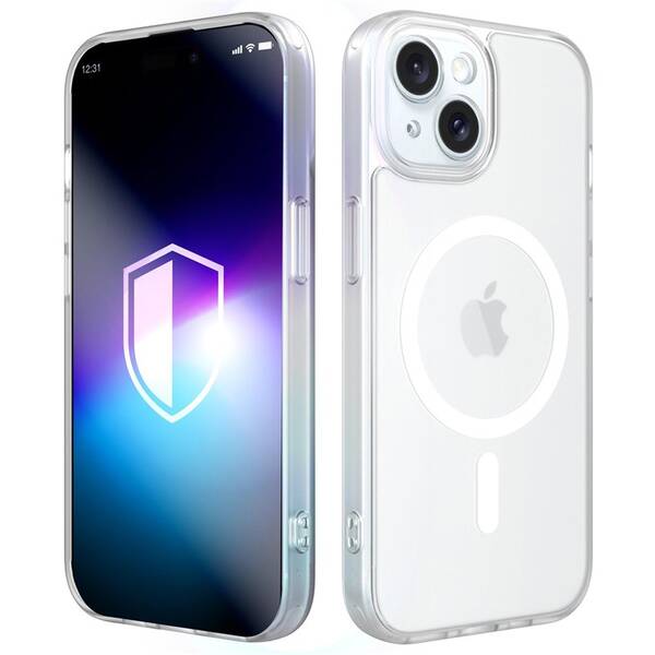 Kryt na mobil 3mk Misty MagCase na Apple iPhone 15 bílý

