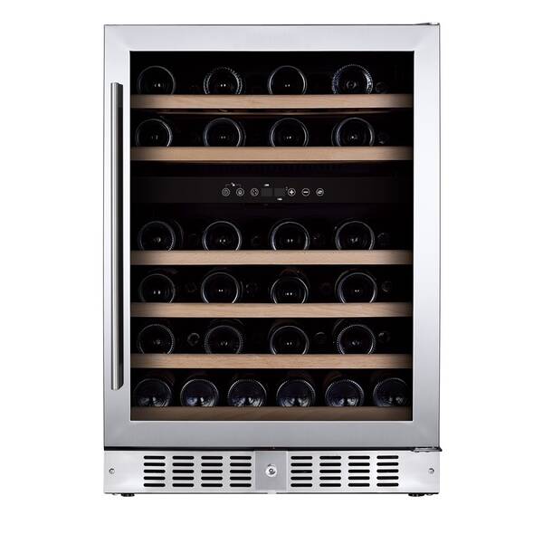 Vinotéka HumiBox BU-46 IN Steel stříbrná

