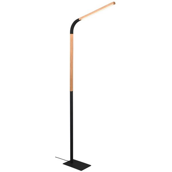 Stojací lampa TRIO Norris černá

