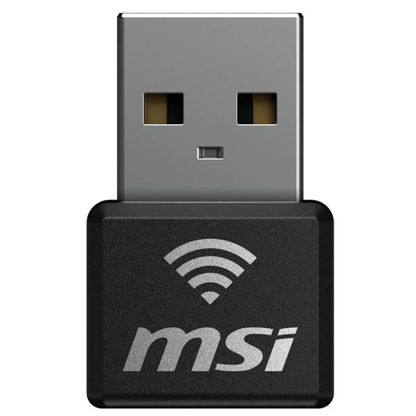 Wi-Fi adaptér MSI AX1800 Nano černý

