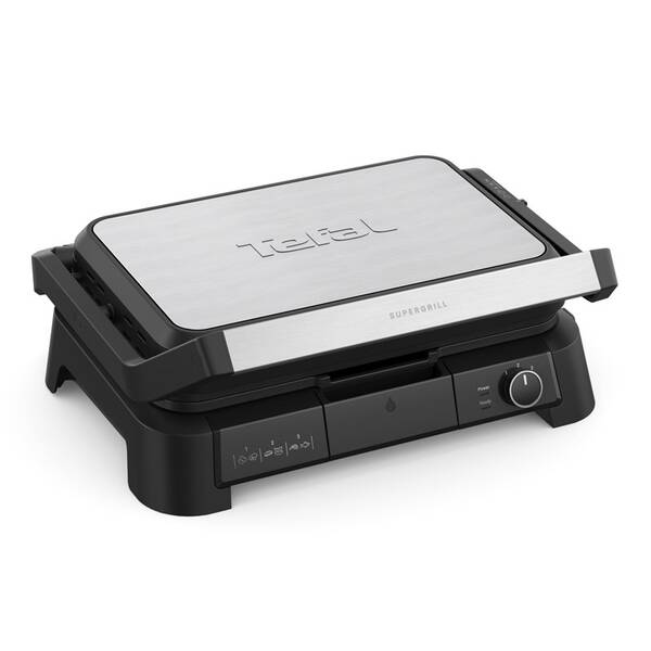 Gril Tefal GC520DE0 Supergrill 3in1 XL stříbrný

