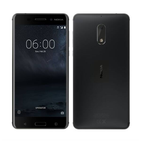 Mobilní telefon Nokia 6 Dual SIM černý


