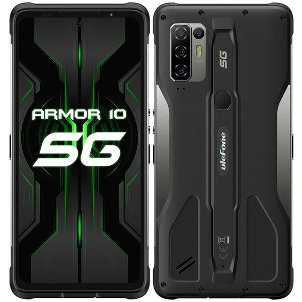 Mobilní telefon UleFone Armor 10 5G Dual SIM - ZÁNOVNÍ - 12 měsíců záruka černý

