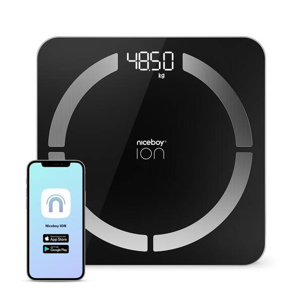 Osobní váha Niceboy ION Smart Scale Black 

