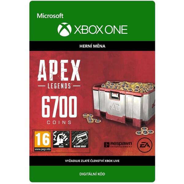  EA APEX Legends: 6700 Coins - elektronická licence 

